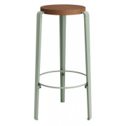 TIPTOE - Big Lou Bar Hocker Eiche gefärbt - Eucalyptus Grey