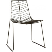 Arper - Leaf 1801 Stapelstuhl - Mokka