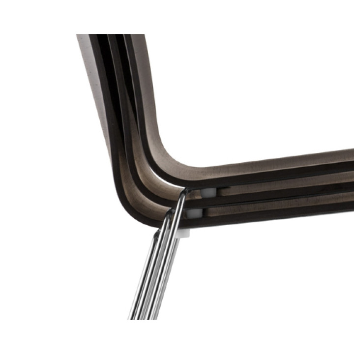 Pedrali - Kuadra 1328 Kufenstuhl - Schwarz Pedrali - Kuadra 1328 Kufenstuhl - Schwarz