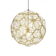 Tom Dixon - Etch Web Pendelleuchte - Messing