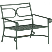 Emu - Collier Loungesessel - Dunkelgrün (75) | 10 Hellblau