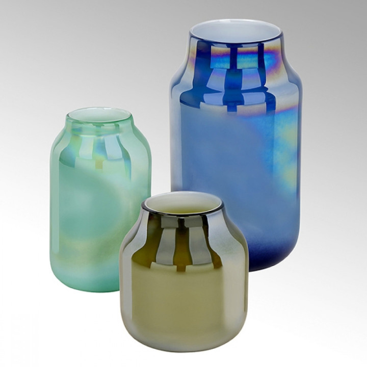 Lambert - Ferrata Vase M - Blau Lambert - Ferrata Vase M - Blau