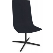 Arper - Catifa Sensit Office 4903 Drehstuhl - Weichleder Schwarz | Schwarz