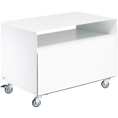 Müller Möbelfabrikation - Mobile Line R 107 Rollwagen - Tiefschwarz Müller Möbelfabrikation - Mobile Line R 107 Rollwagen - Tiefschwarz