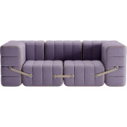 Ambivalenz - Curt Sofa Set 7 - Flieder (Dama 0039)