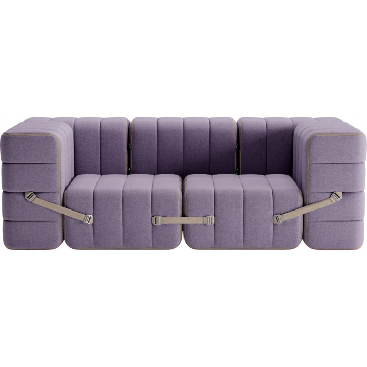 Ambivalenz - Curt Sofa Set 7 - Flieder (Dama 0039) Ambivalenz - Curt Sofa Set 7 - Flieder (Dama 0039)
