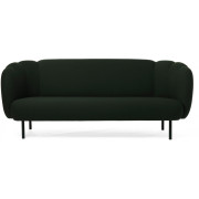 Warm Nordic - Cape 3 Sitzer Sofa mit Abnähern - Forest Green