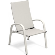 Emu - Holly Loungesessel - Weiß / Weiß / Grau (300/65)