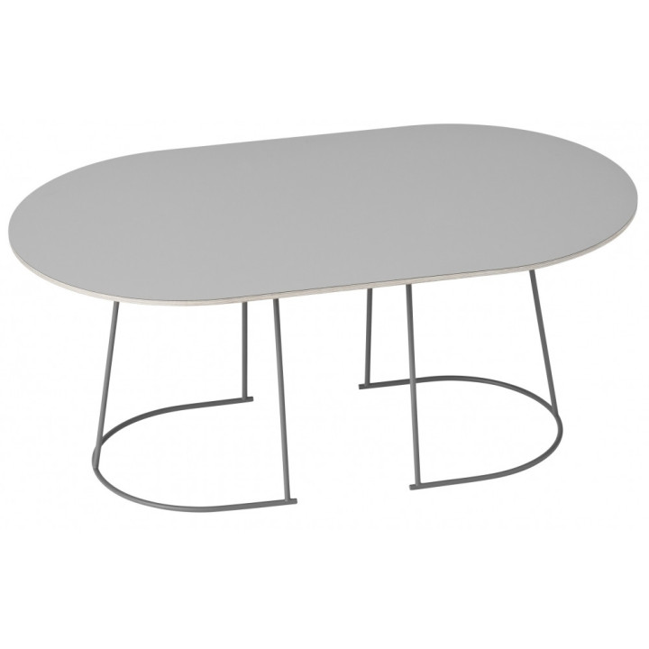 Muuto - Airy Coffee Table - Mittel | Grau Muuto - Airy Coffee Table - Mittel | Grau