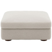 New Works - Coda Modulsofa Ottomane - Rund (Modul 11) | Spacedust (Zinc Drake Z699/02)