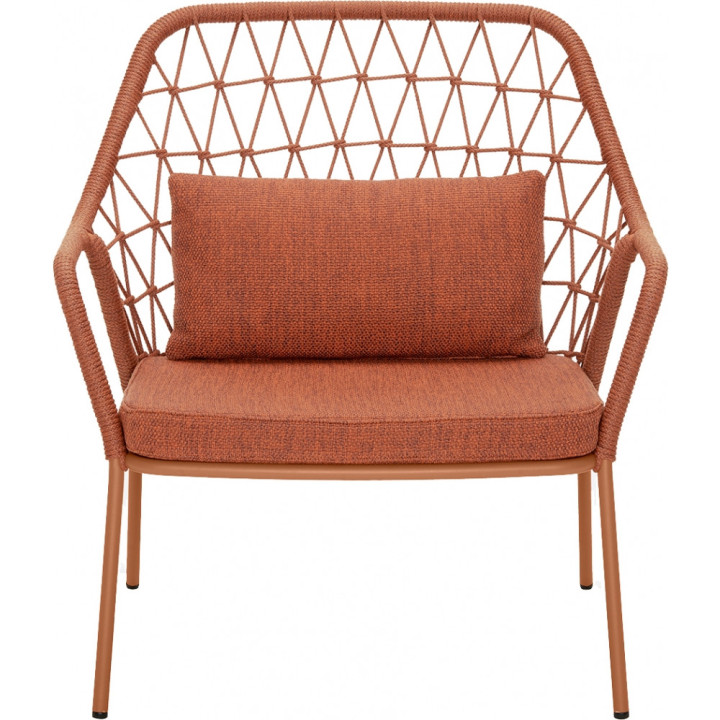 Pedrali - Panarea 3679 Lounge Sessel - Terrakotta (Gestell: Terrakotta TEE) Pedrali - Panarea 3679 Lounge Sessel - Terrakotta (Gestell: Terrakotta TEE)