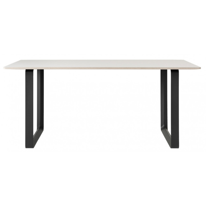 Muuto - 70/70 Tisch - 225 x 90 cm | Weiß/Schwarz Muuto - 70/70 Tisch - 225 x 90 cm | Weiß/Schwarz