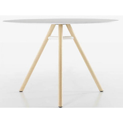 Plank - MART Tisch Indoor - 100 x 100 cm | Weiß Plank - MART Tisch Indoor - 100 x 100 cm | Weiß