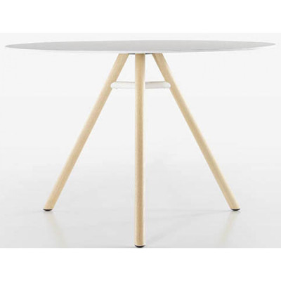 Plank - MART Tisch Indoor - 100 x 100 cm | Weiß Plank - MART Tisch Indoor - 100 x 100 cm | Weiß