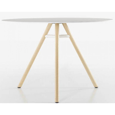 Plank - MART Tisch Indoor - 100 x 100 cm | Weiß Plank - MART Tisch Indoor - 100 x 100 cm | Weiß