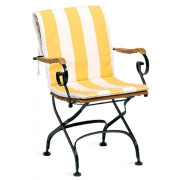 Weishäupl - Sitz-Rückenpolster für Classic Stuhl/Sessel - Taubenblau (Acryltuch)