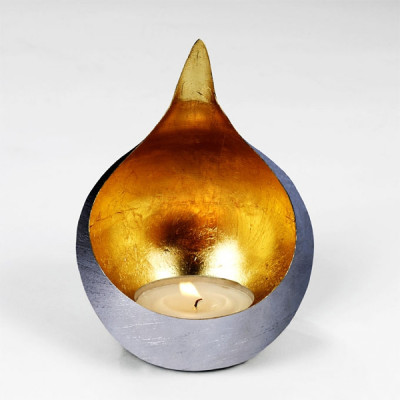 Lambert - Caldera Windlicht Vernickelt Lambert - Caldera Windlicht Vernickelt