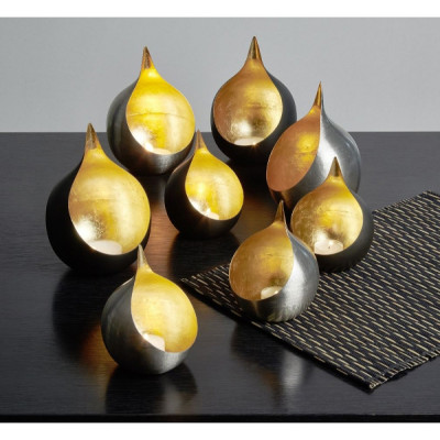 Lambert - Caldera Windlicht Vernickelt Lambert - Caldera Windlicht Vernickelt