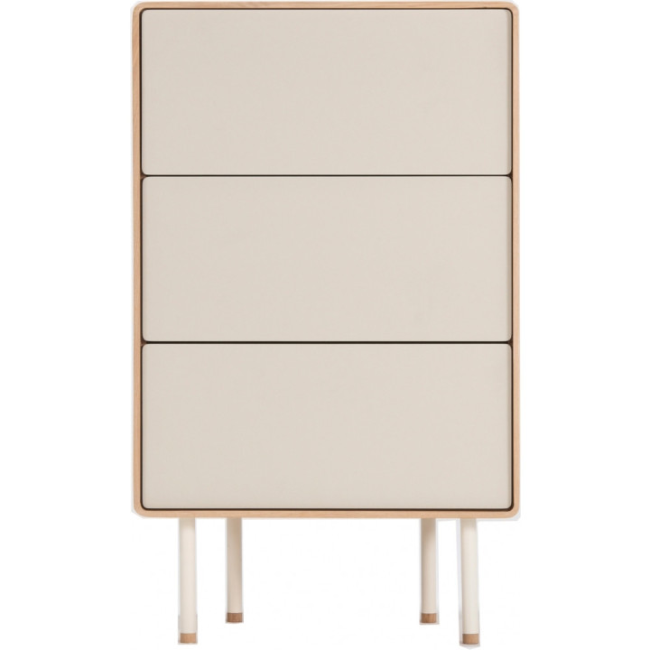 Gazzda - Fina Drawer - Mushroom / Eiche Weiß geölt Gazzda - Fina Drawer - Mushroom / Eiche Weiß geölt