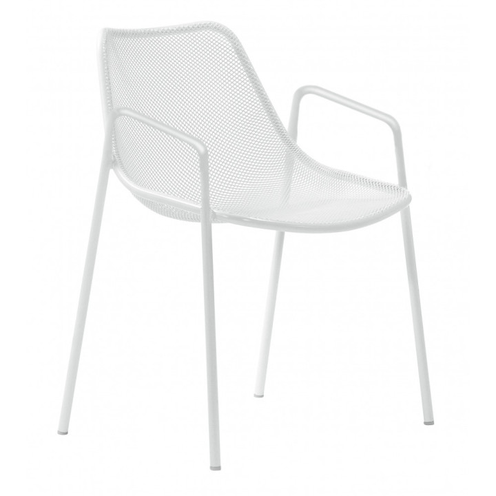 Emu - Round Armlehnenstuhl - Weiß Emu - Round Armlehnenstuhl - Weiß