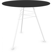 Arper - Leaf 1814 Tisch Ø 79 cm - Mokka