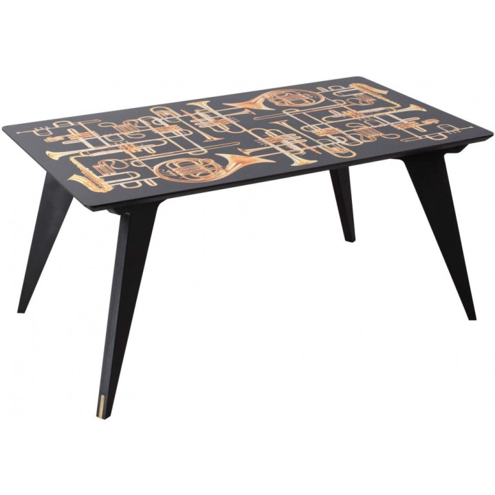 Seletti - Esstisch aus Holz Rechteckig - Trumpets Seletti - Esstisch aus Holz Rechteckig - Trumpets