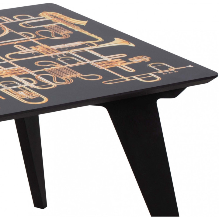 Seletti - Esstisch aus Holz Rechteckig Seletti - Esstisch aus Holz Rechteckig