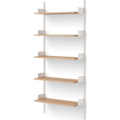 New Works - Wandregal 1900 - Eiche / Weiß New Works - Wandregal 1900 - Eiche / Weiß