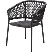 Cane-line - Ocean Sessel Soft Rope - Dunkelgrau