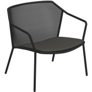 Emu - Sitzkissen für Darwin Loungesessel - 14 Dunkelgrau (Basic)