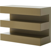 mogg - And Kommode 4 Schubladen - Beigegrau glänzend