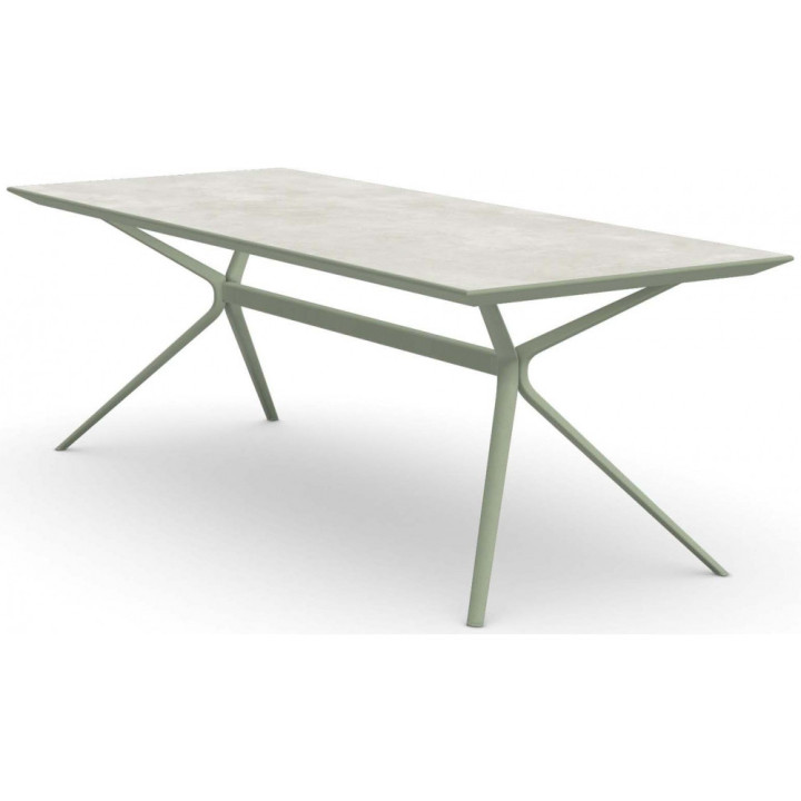 Fast - Moai Outdoor Esstisch Stein - Schneeweiß | Grüner Tee Fast - Moai Outdoor Esstisch Stein - Schneeweiß | Grüner Tee