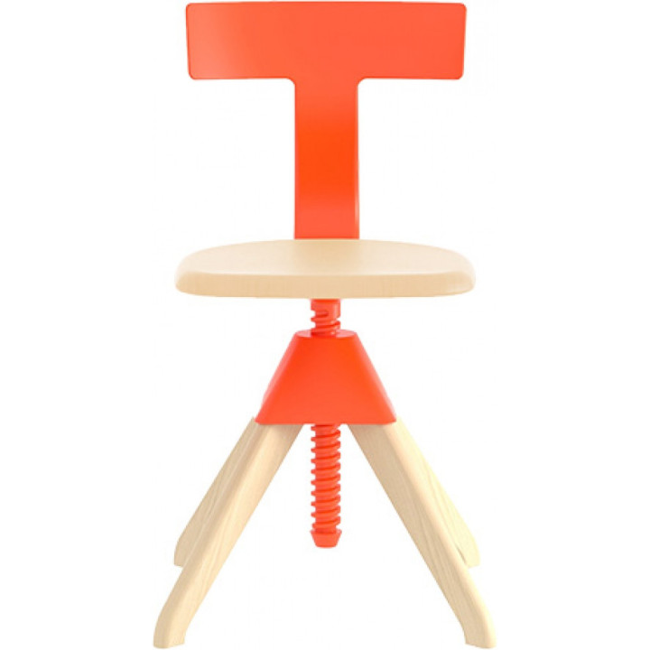 Magis - The Wild Bunch Tuffy Drehstuhl - Natürlich/Orange Magis - The Wild Bunch Tuffy Drehstuhl - Natürlich/Orange