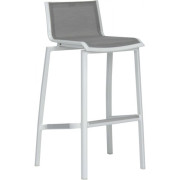 Stern - Allround Barstuhl - Weiß/Silber