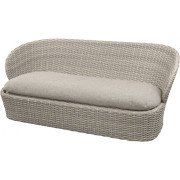 Cane-line - Coast 2 1/2-Sitzer Sofa - Wüstensand (Rise)