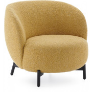Kartell - Lunam Sessel Curly - Säuregelb