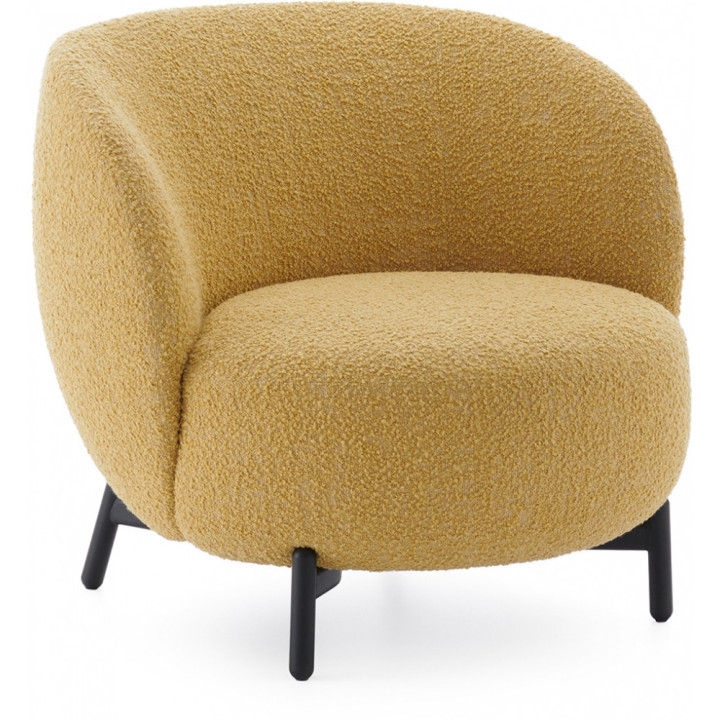 Kartell - Lunam Sessel Curly - Säuregelb Kartell - Lunam Sessel Curly - Säuregelb