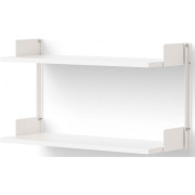 New Works - Wandregal 450 - Weiß / Weiß