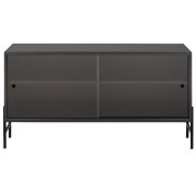Northern - Hifive Glas Sideboard 100 - Niedrig / Eiche schwarz