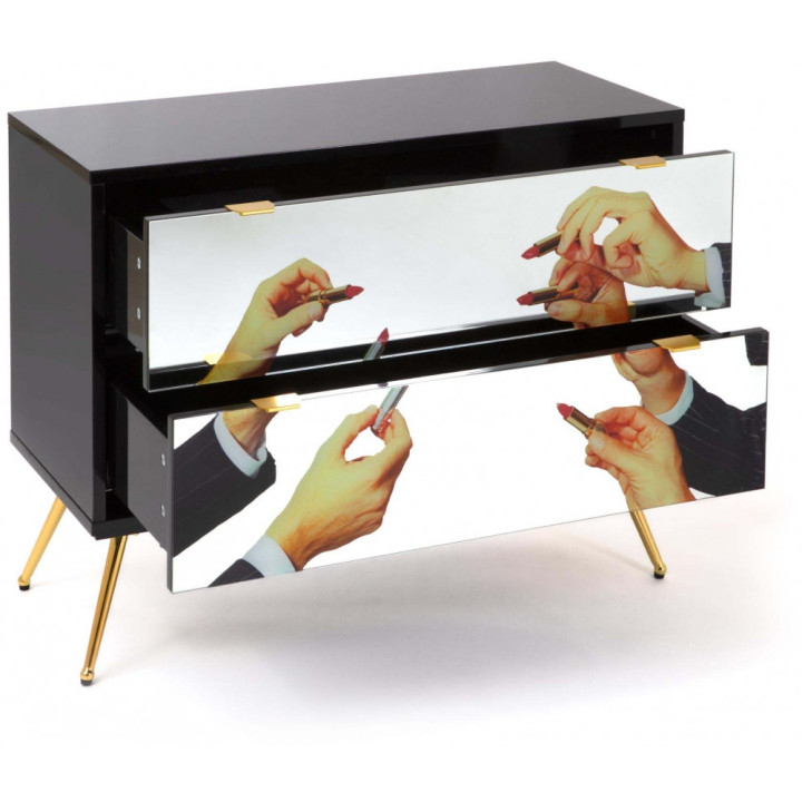 Seletti - Kommode mit zwei Schubladen Seletti - Kommode mit zwei Schubladen