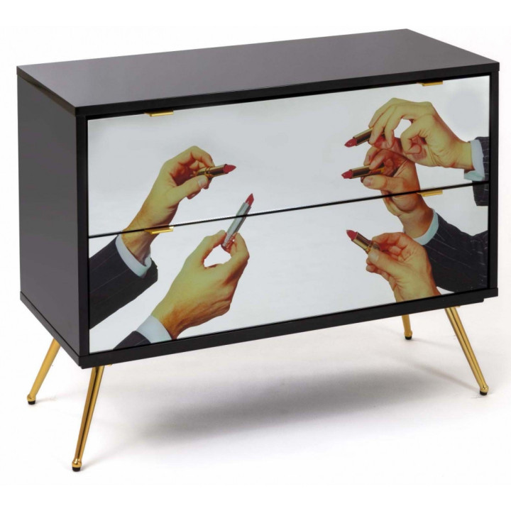 Seletti - Kommode mit zwei Schubladen Seletti - Kommode mit zwei Schubladen