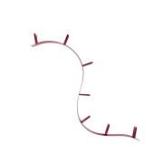 Kartell - Bookworm Bücherregal - 320 cm | Weinrot