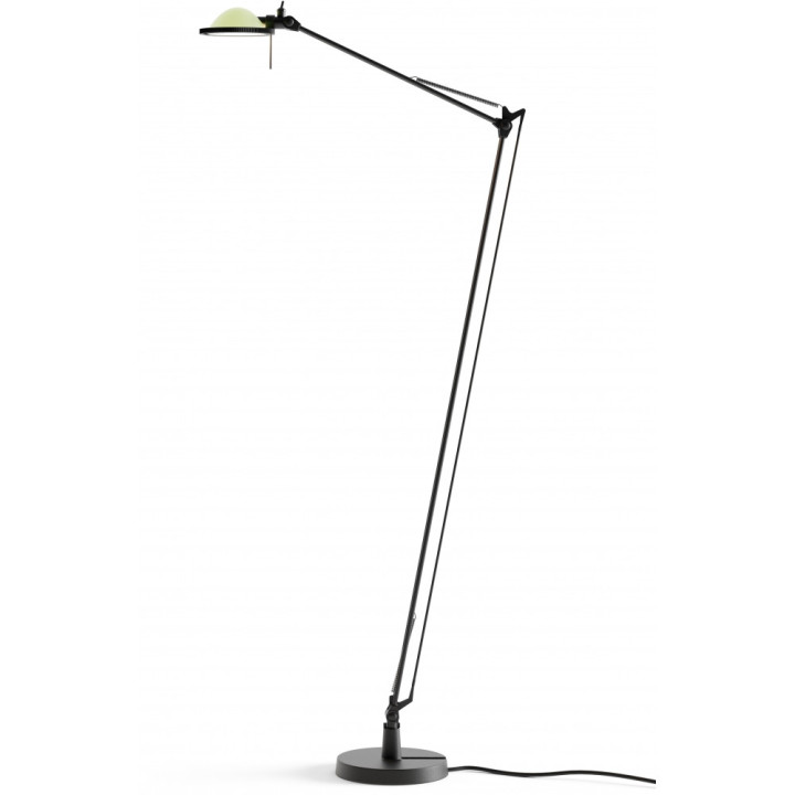 Luceplan - Berenice Stehleuchte - Schwarz | Salbeigrün (Glas) Luceplan - Berenice Stehleuchte - Schwarz | Salbeigrün (Glas)