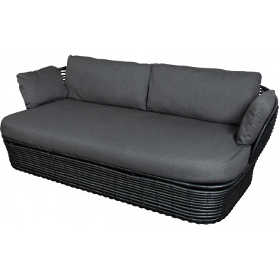 Cane-line - Basket Sofa 2-Sitzer - Graphit Cane-line - Basket Sofa 2-Sitzer - Graphit