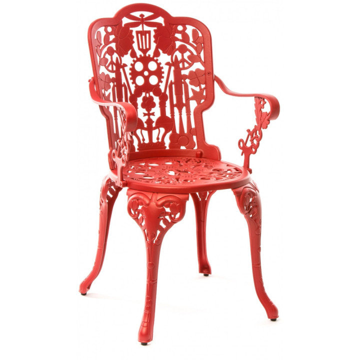 Seletti - Industry Armlehnstuhl - Rot Seletti - Industry Armlehnstuhl - Rot