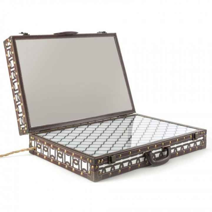 Seletti - Lighting Trunk Koffer mit Spiegel und Beleuchtung - Klein Seletti - Lighting Trunk Koffer mit Spiegel und Beleuchtung - Klein