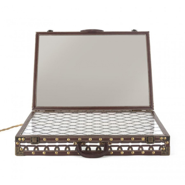 Seletti - Lighting Trunk Koffer mit Spiegel und Beleuchtung Seletti - Lighting Trunk Koffer mit Spiegel und Beleuchtung