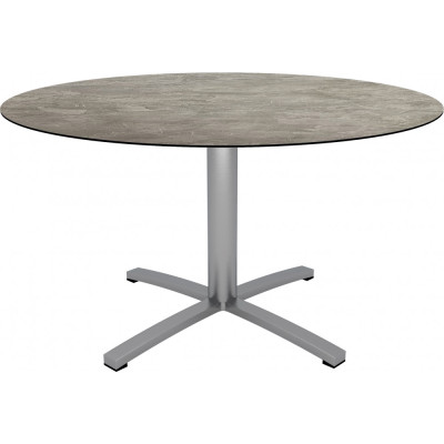 Stern - Tisch rund mit Kreuzfuß - Slate stone Stern - Tisch rund mit Kreuzfuß - Slate stone