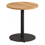 TIPTOE - Moka Couchtisch Eiche massiv - Ø48 cm