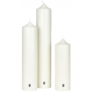 Lambert - Kirchenkerze Rund - H 40 cm